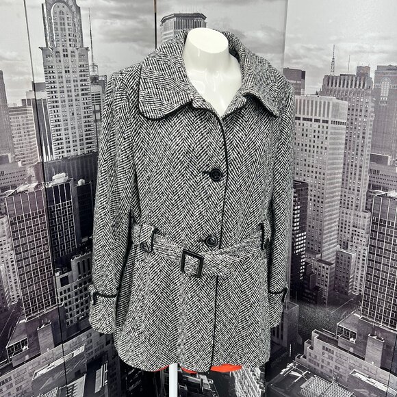 Esprit Collection Tweed Coat - Picture 2 of 5